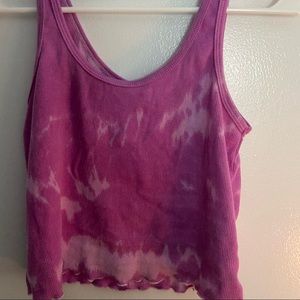 Tie dye tank top